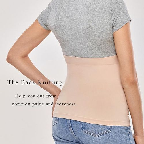 Gratlin Maternity Belt Pregnancy Antenatal Bandage Soft Seamless Belly Band Back Pressure-Reduction Support For Pregnant
