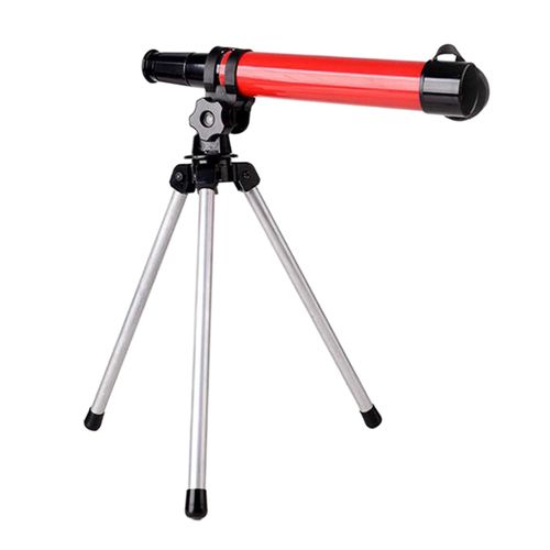 Single Telescope With Tabletop Tripod Compact Portable
