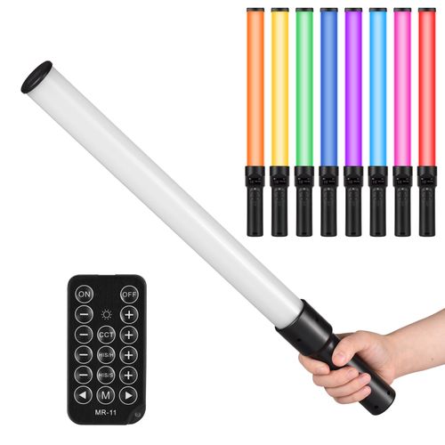 Andoer D3 Handheld RGB Light Tube LED Video Light Wand