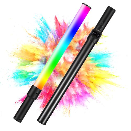 Andoer D3 Handheld RGB Light Tube LED Video Light Wand