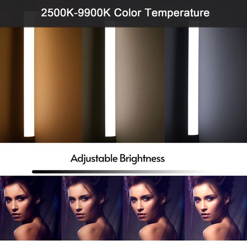 Andoer D3 Handheld RGB Light Tube LED Video Light Wand