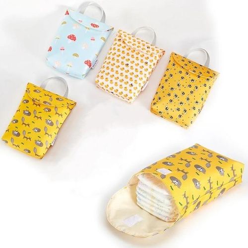 Multifunctional Baby Diaper Bag Organizer Reusable Waterproof Wet/Dry Bag Pouch Maternity Storage Bag Travel Nappy Bag Mommy