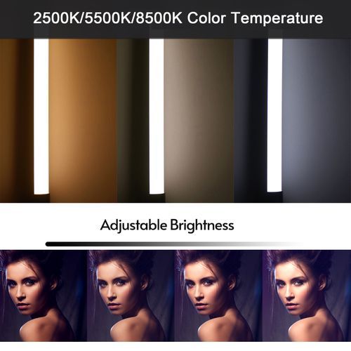 Andoer D2 Handheld RGB Light Tube LED Video Light Wand