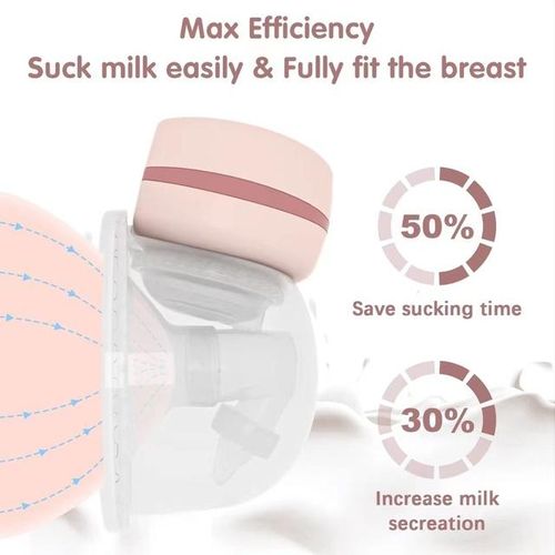Wearable electric breast pump / invisible / portable large suction / rechargeable / smart maternal breast pump / rechargeable
