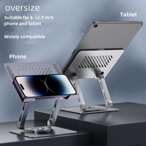 360 Rotation Tablet Stand Carbon Steels Adjustable Holder for Tablet iPad Pro Tablet PC Stands