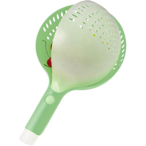 Double Layer Strainer Colander Drain Basket Bowl Kitchen Tool Fast Draining Tools Vegetables Washing Basket for Meat Grapes Home BBQ (White, Green, Blue,Pink)
