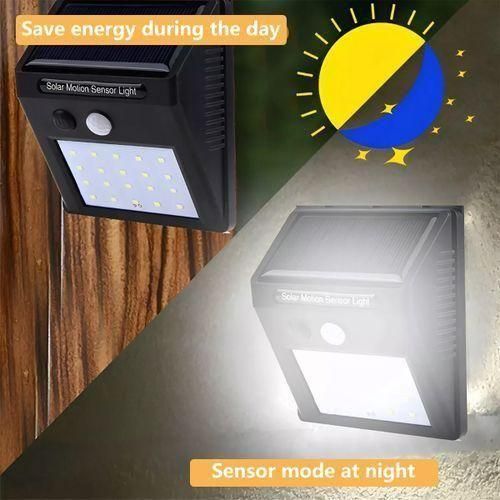 Mythco 4pcs Waterproof Solar Outdoor LED Light