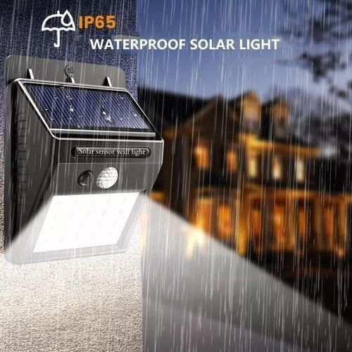 Mythco 4pcs Waterproof Solar Outdoor LED Light