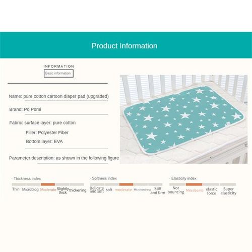 1PCS 50*70cm Baby Diaper Changing Mat Portable Foldable Washable Waterproof Mattress Travel Pad Floor Mats Cushion Reusable