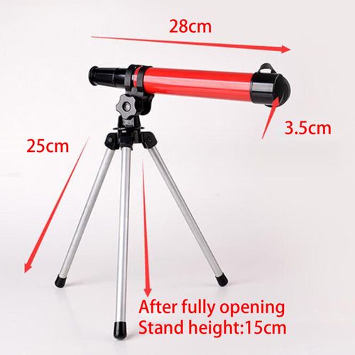Single Telescope With Adjustable Tripod For Adult Bird