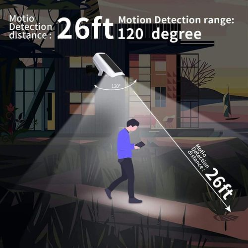Mythco IP65 77 LED Camera Shaped Solar Light Motion Sensor Wall Lamp