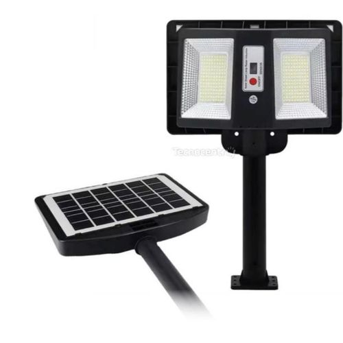 Auto Switch Outdoor Solar Sensor Security Light- Black Gray White