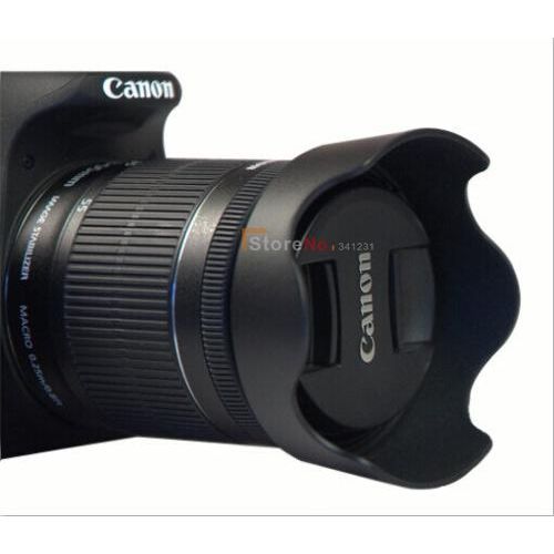 10pcs Ew-63c 58mm Camera Lens Lood Fo 400d 600d 650d 700d 100d 1100d 700d 1200d 60d 18-55mm F/3.5-5.6 Is Stm Ew63c Filter Cover