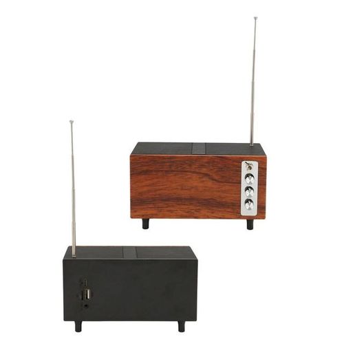 Retro Bluetooth Speaker Hifi Stereo Usb Rechargeable Support U Disk Memory Card Portable Wireless Fm Radio Speaker