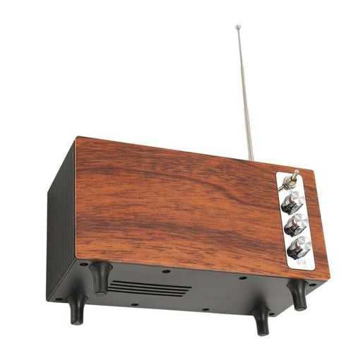 Retro Bluetooth Speaker Hifi Stereo Usb Rechargeable Support U Disk Memory Card Portable Wireless Fm Radio Speaker