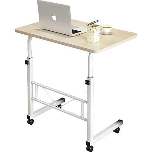 Rolling Desk Laptop Desk & Stand Bed Desk Writing Small Table Lifting Table Mobile Bedside Table Table Portable Side Table Laptop Cart