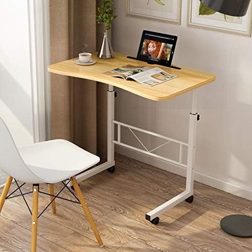 Rolling Desk Laptop Desk & Stand Bed Desk Writing Small Table Lifting Table Mobile Bedside Table Table Portable Side Table Laptop Cart