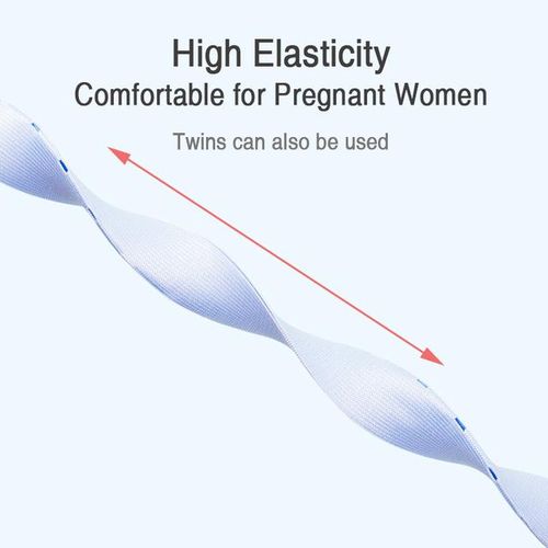 2pc Fetal heart monitoring belts to fetal heart rate pregnant women prenatal check-up elastic belt adjustable