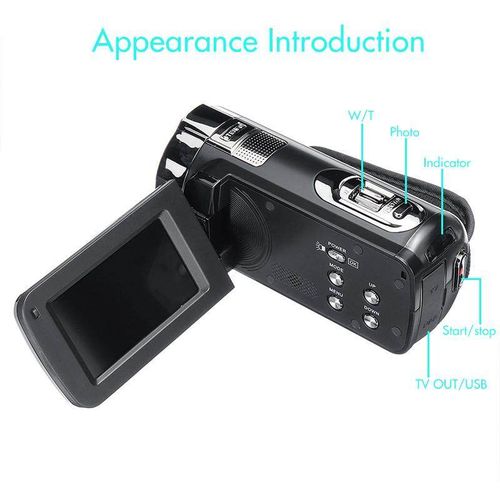 Full 1080P HD Home Digital Camera 24 Million Pixels DV video recorder 16X Zoom NEW