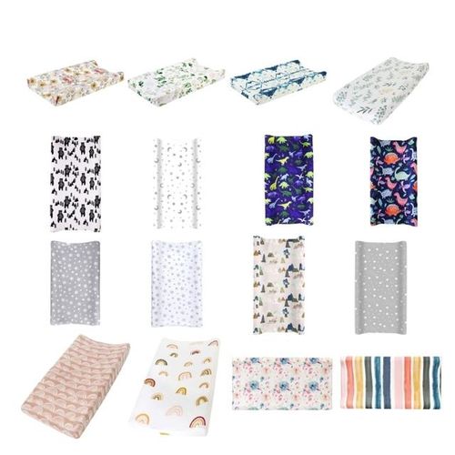 Baby Changing Pad Cover,Bamboo Changing Pad Liner for Standard 16