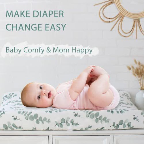 Baby Changing Pad Print Elastic Fitted Crib Sheet Baby Nursing Table Infant Removable Cloth Changing Pad Cover