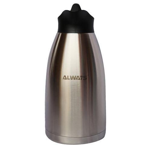 Always 3 Litres Stainless Steel Thermos Flask Jug - Silver