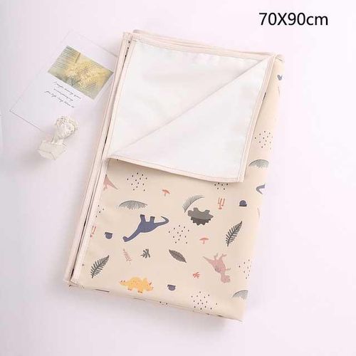 Baby Waterproof Crib Sheet Three Sizes Baby Changing Mat Cotton Reusable Infant Change Diaper Pad Cover Washable Diaper