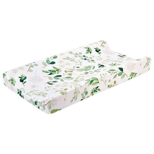 1Pc Baby Changing Pad Cover Floral Print Fitted Crib Sheet Infant or Toddler Bed Nursery Unisex Diaper Change Table Sheet