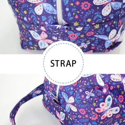 1PC Diaper Pod Wet/Dry Cloth Wet Bag Mum'S Storage Travel Nappy Bag Suitable For Baby Waterproof And Fashion Print Diaper