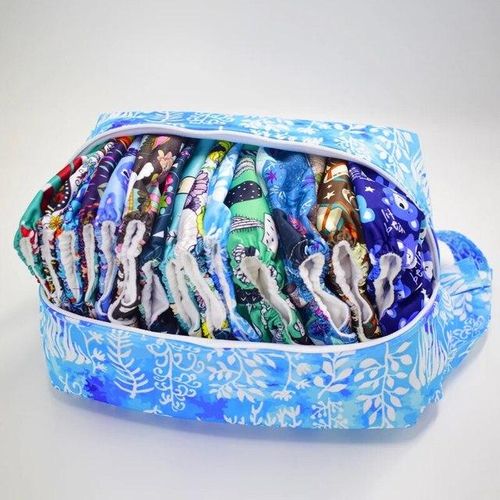 1PC Diaper Pod Wet/Dry Cloth Wet Bag Mum'S Storage Travel Nappy Bag Suitable For Baby Waterproof And Fashion Print Diaper