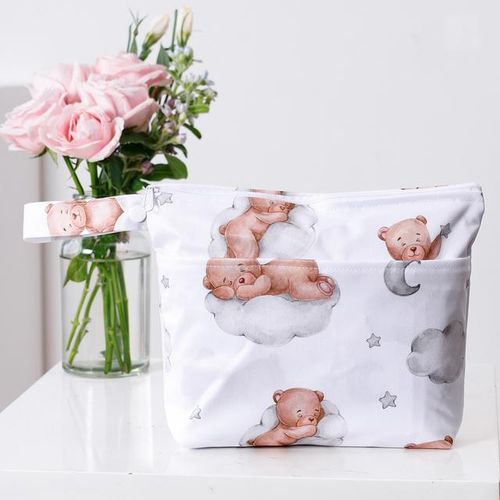 Elinfant Wet/Dry Diaper Pod Portable Storage Bag Waterproof Diaper Bag