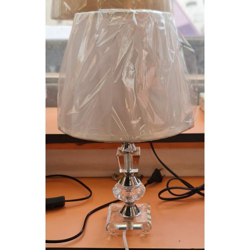 Modern Crystal Table Bedside Lamp For Living Room & Bedroom - Multicolor