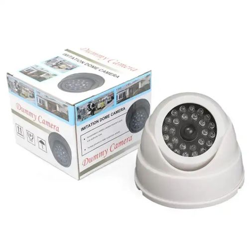 Wireless Dummy camera Plastic Dome CCTV Security Camera With Flashing Red Surveillance Indoor Outdoor