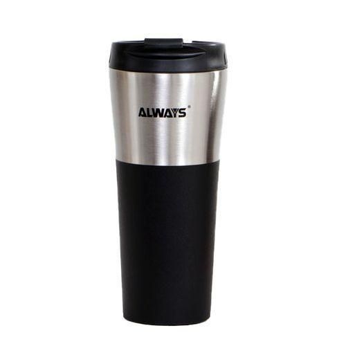 Always Good quality Thermos Cup 450ml - Black, Silver