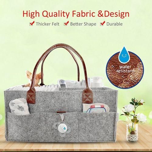Portable Nonwoven Cloth Mummy Bag Bladder Multifunctional Diaper Stackgray