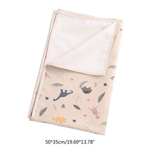 35x50cm Portable Baby Changing Pad Waterproof Reusable Diaper Pad Cover Changing Mat Crib Mattress Sheet Infants Floor For