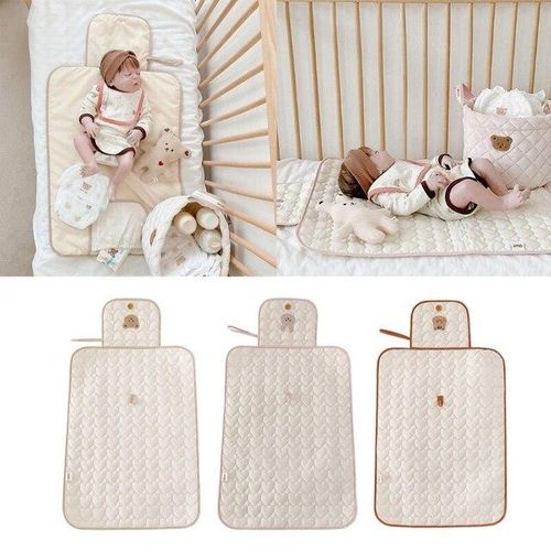 Foldable Infant Baby Changing Pad Kit Waterproof Baby Items for Baby Bedding Diaper Mat Changing Mat Tress