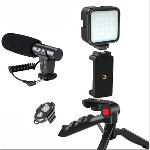 Mobile Phone And Camera Video Kit, Black
