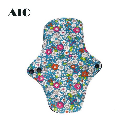 1PC Female Reusable Sanitary Pads Women Monthly Hygiene Gaskets Postpartum Nursing Napkin Toallas Femeninas Reutilizables