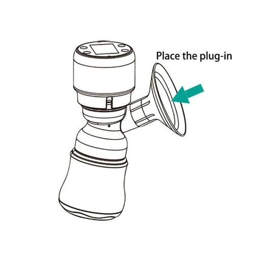 Silicone Inserts Converter 14mm 16mm 18mm 20mm 22mm 24mm Breast Pump Horn Caliber Size for Collection Cup Breast Pump
