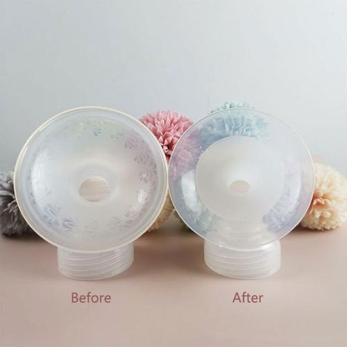 Silicone Inserts Converter 14mm 16mm 18mm 20mm 22mm 24mm Breast Pump Horn Caliber Size for Collection Cup Breast Pump