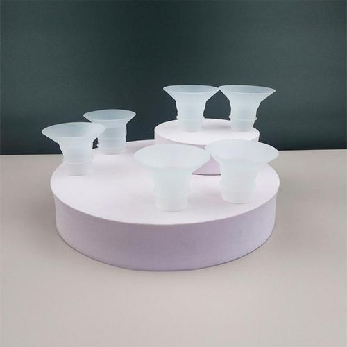 Silicone Inserts Converter 14mm 16mm 18mm 20mm 22mm 24mm Breast Pump Horn Caliber Size for Collection Cup Breast Pump