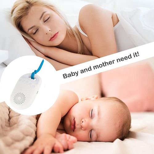 Baby Sleep Machine White Noise Sound Machine for Baby Sleeping 26 Soothing Sounds 15/30/60/90min Timer Built-in LED Night