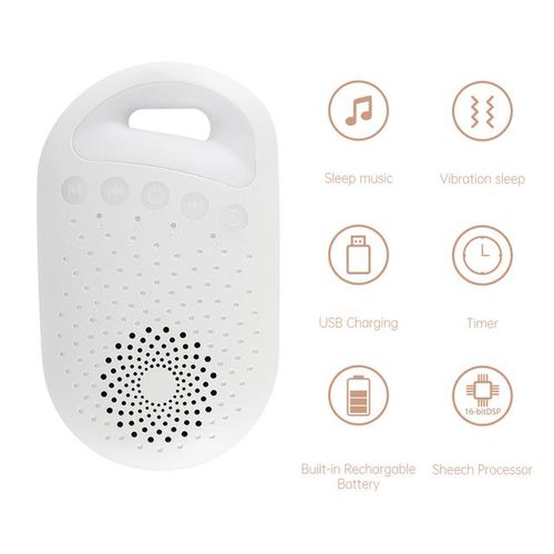 Baby Sleep Machine White Noise Sound Machine for Baby Sleeping 26 Soothing Sounds 15/30/60/90min Timer Built-in LED Night
