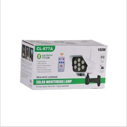 Waterproof Outdoor Solar Motion Sensor Light - White Solar Light