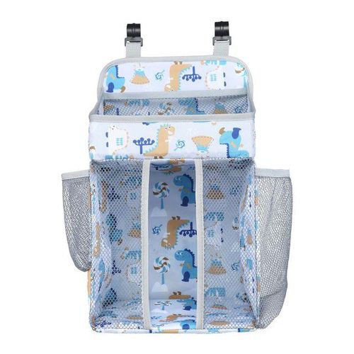 Diaper Stackers for Baby Girl Boy Essentials Storage Cradle Bag Crib Hanging Bedding Set Pouch Organizer 42x27cm