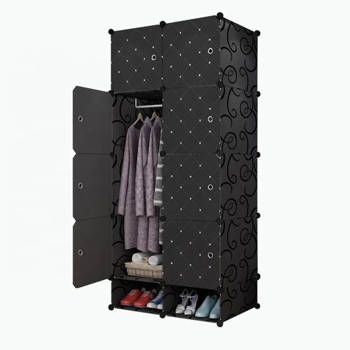 2column plastic wardrobe