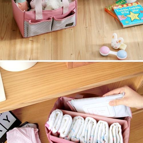 Baby Stroller Hanging Bag Multifunctional Mommy Bag Baby Bottle Diaper Storage Bag Storage Bag Mommy Handbag