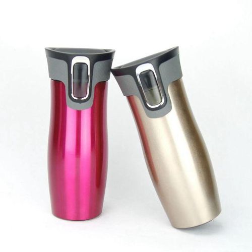 Travel Mug, Insulated Coffee Cup with Leakproof Lid,Vacuum Insulation Stainless Steel Reusable for Hot Cold Coffee, Water and Tea, Thermal Mug with Non-Slip