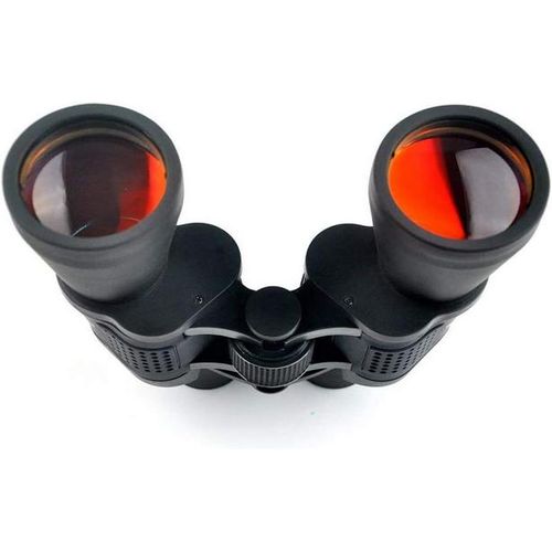 60X60 Telescopic Long Distance 3 Kilometers Binoculars Telescope Green Membrane Spy Spotting Scope Heavy Duty High Definition For Concert Hiking Night Vision High Power High Definition Red Film Telescope